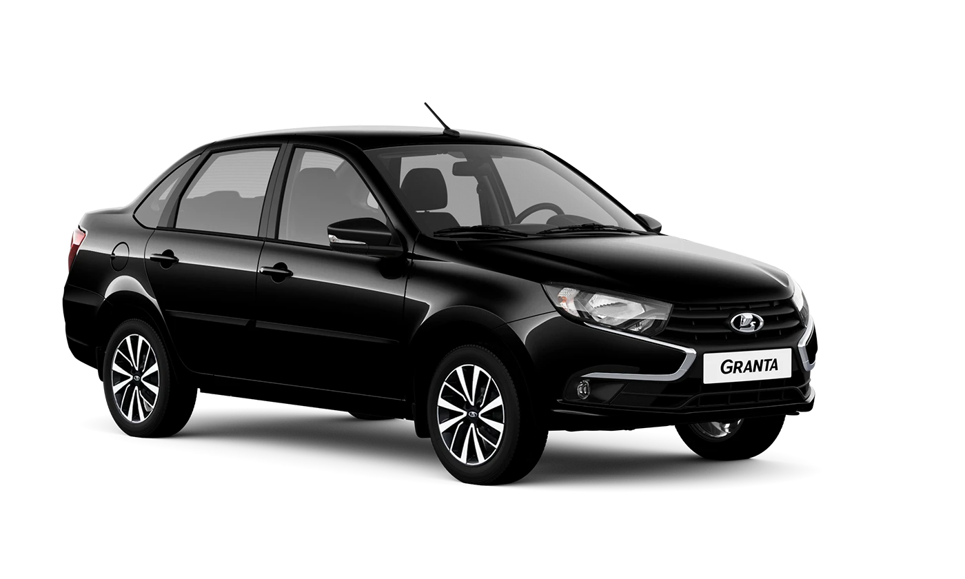 LADA Granta Седан — Чёрный